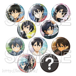 刀劍神域系列 「桐谷和人」收藏徽章 BOX 1 (10 個入) Kirito Can Badge Complete BOX 1 (10 Pieces)【Sword Art Online Series】