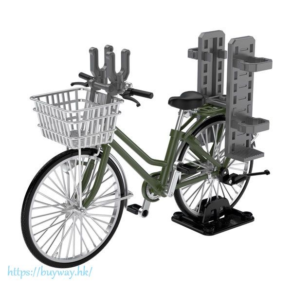 日版 LittleArmory 1/12「上學單車」(指定防衛校用) 橄欖綠 組裝模型