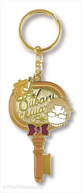 名偵探柯南 「沖矢昴」彩繪玻璃  金屬匙扣 Stained Glass Style Key Chain Okiya Subaru【Detective Conan】