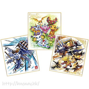 數碼暴龍系列 色紙ART (10 個入) Shikishi Art (10 Pieces)【Digimon Series】