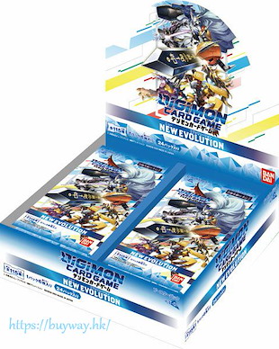 數碼暴龍系列 TCG 遊戲咭 擴充包 NEW EVOLUTION BT-01 (24 個入) Digimon Card Game Booster NEW EVOLUTION BT-01 (24 Pieces)【Digimon Series】