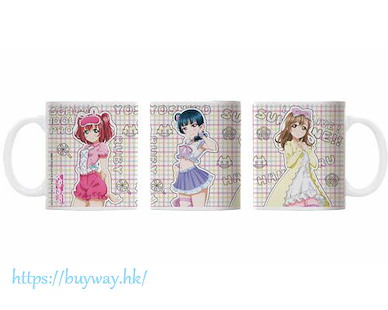 LoveLive! Sunshine!! 「津島善子 + 國木田花丸 + 黑澤露比」睡衣 Ver. 全彩 陶瓷杯 Yoshiko, Hanamaru, Ruby Full Color Mug Pajama Ver.【Love Live! Sunshine!!】