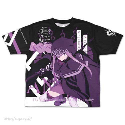 Fate系列 : 日版 (細碼)「Lancer (Medusa)」雙面 全彩 T-Shirt