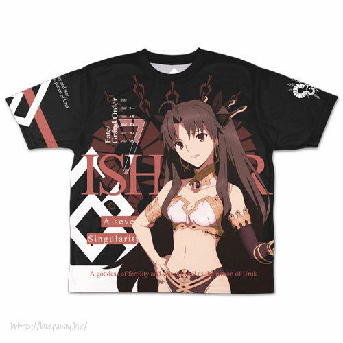 Fate系列 : 日版 (細碼)「Rider (Ishtar)」雙面 全彩 T-Shirt