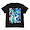 新世紀福音戰士 (中碼)「綾波麗」EVA 零號機 黑色 T-Shirt