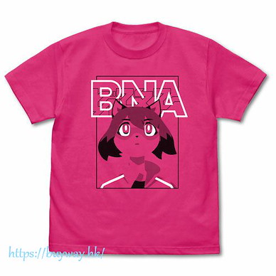 動物新世代 BNA (加大)「影森滿」熱帶粉紅 T-Shirt Michiru Kagemori T-Shirt /TROPICAL PINK-XL【BNA】