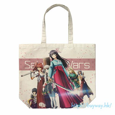櫻花大戰 「天宮櫻」米白 大容量 手提袋 Anime Ver. Project Sakura Wars Full Graphic Large Tote Bag /NATURAL【Sakura Wars】
