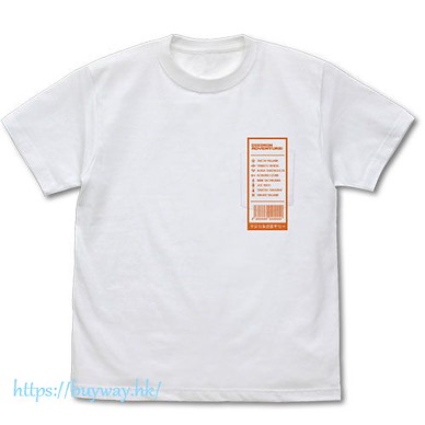 數碼暴龍系列 (細碼)「八神太一」數碼獸紋章 白色 T-Shirt Digimon Emblem Pocket T-Shirt /WHITE-S【Digimon Series】