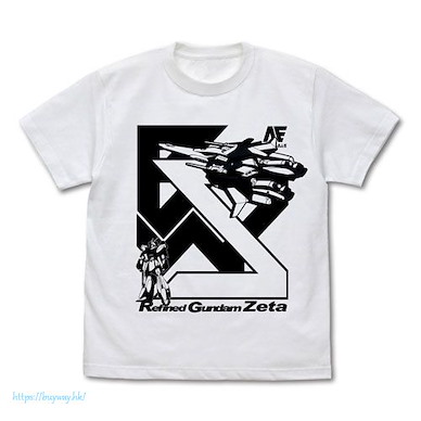 機動戰士高達系列 (加大)「Re-GZ」馬沙之反擊 白色 T-Shirt Char's Counterattack Re-GZ T-Shirt /WHITE-XL【Mobile Suit Gundam Series】