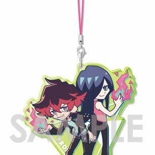 普羅米亞 「坎羅 + 梅斯」夜光亞克力掛飾 Neon Color Acrylic Strap F. Gueira & Meis【PROMARE】