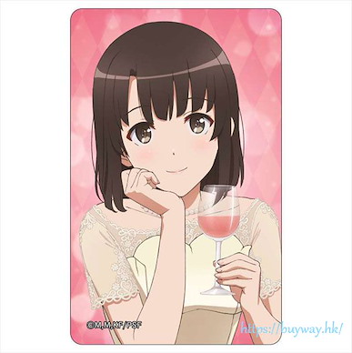 不起眼女主角培育法 「加藤惠」(拿起酒杯) IC 咭貼紙 IC Card Sticker Megumi Kato C (Dress Code)【Saekano: How to Raise a Boring Girlfriend】