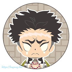 鬼滅之刃 「悲鳴嶼行冥」豆豆眼 65mm 徽章 Can Badge Gyomei Himejima Deformed ver.【Demon Slayer: Kimetsu no Yaiba】