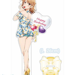 果然我的青春戀愛喜劇搞錯了。 「一色彩羽」(L Size) 花柄 亞克力企牌 Acrylic Figure L Iroha Isshiki Flower Pattern【My youth romantic comedy is wrong as I expected.】