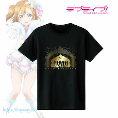 LoveLive! 明星學生妹 (加大)「Snow halation」鋁箔印刷 黑色 女裝 T-Shirt Snow halation Foil Print T-Shirt Ladies' XL【Love Live! School Idol Project】