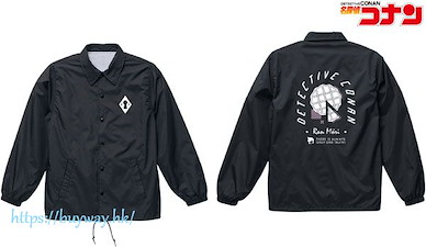名偵探柯南 (加大)「毛利蘭」男女通用 黑色 外套 Ran Mouri Coach Jacket Unisex XL【Detective Conan】