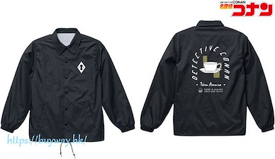 名偵探柯南 (加大)「安室透」男女通用 黑色 外套 Toru Amuro Coach Jacket Unisex XL【Detective Conan】