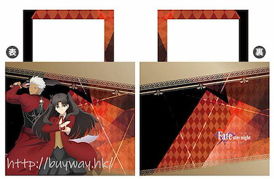 Fate系列 「遠坂凜 + Archer」防水肩提袋 Water-repellent Shoulder Tote Bag Rin Tohsaka & Archer【Fate Series】