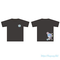 Re：從零開始的異世界生活 (均碼)「雷姆」背面印刷 黑色 T-Shirt Puchichoko Bakupuri T-Shirt Rem【Re:Zero】
