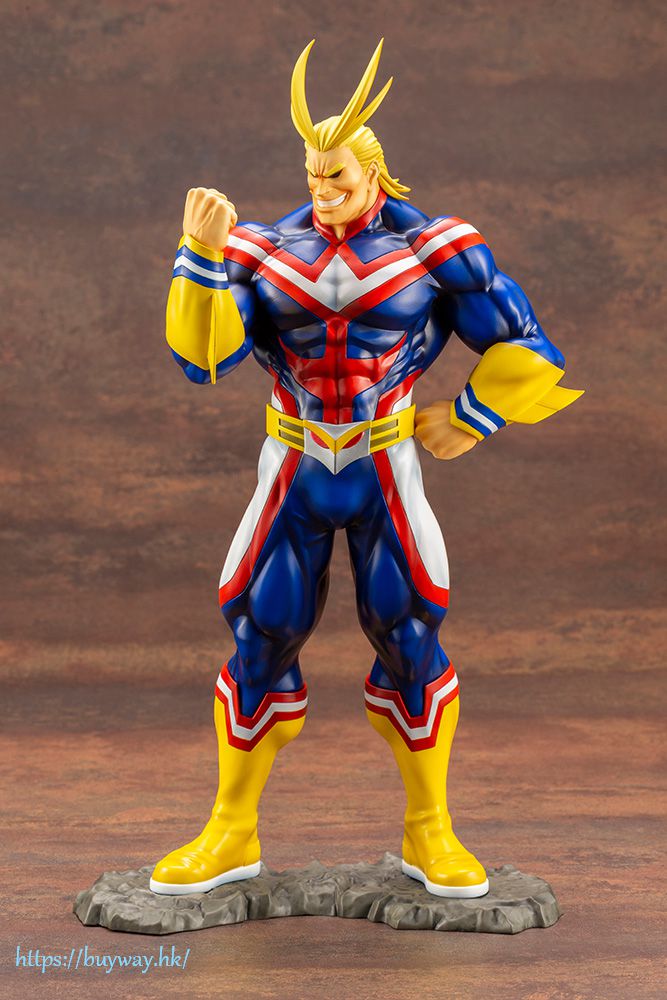 我的英雄學院: 日版ARTFX J「All Might」(限定特典︰憤怒表情部件