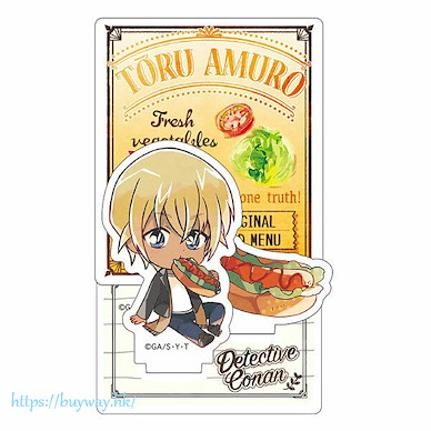 名偵探柯南 「安室透」吃快餐SD 亞克力企牌 Diorama Acrylic Stand Amuro Junk SD【Detective Conan】