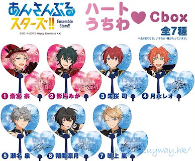 偶像夢幻祭 心形應援扇 Box C (7 個入) Heart Uchiwa C Box (7 Pieces)【Ensemble Stars!】
