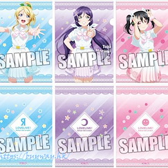 LoveLive! 明星學生妹 「3年生」A4 文件套 (1 套 3 款) Clear File 3 Set Third-year Student【Love Live! School Idol Project】