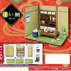 小道具系列 日式家居 儲物架套裝 盒玩 The Japanese Style Room -Alcove Shelves Set-【Petit Sample Series】