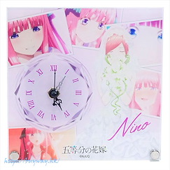 五等分的新娘 「中野二乃」亞克力枱鐘 Acrylic Clock Itsuki【The Quintessential Quintuplets】