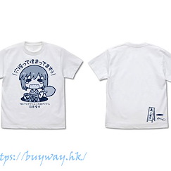 偶像大師 (加大)「萩原雪步」挖洞把自己埋起來 白色 T-Shirt Yukiho Hagiwara no Anahotte Umattemasu T-Shirt /WHITE-XL【The Idolm@ster】
