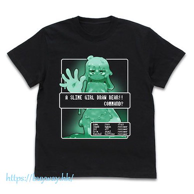 異種族風俗娘評鑑指南 (細碼)「萊咪」黑色 T-Shirt Lymee T-Shirt /BLACK-S【Interspecies Reviewers】