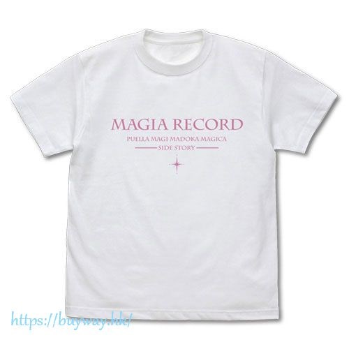 魔法少女小圓 : 日版 (中碼)「環彩羽」Ver.2.0 白色 T-Shirt