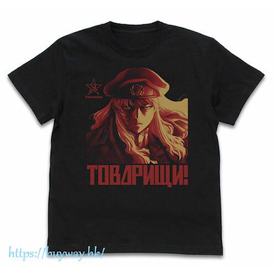 黑礁 (大碼)「巴拉萊卡」黑色 T-Shirt Vissotoniki's Balalaika T-Shirt /BLACK-L【Black Lagoon】