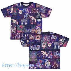 魔法少女小圓 : 日版 (大碼)「[前編]始まりの物語 / [後編]永遠の物語 魔女」雙面 全彩 T-Shirt