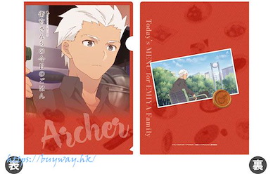衛宮家今天的餐桌風景 「Archer (Emiya)」A4 文件套 A4 Clear File Vol.3 Archer【Today's MENU for EMIYA Family】