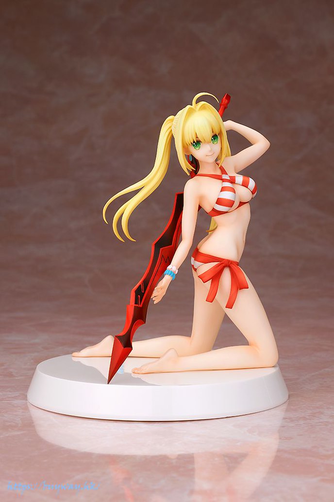 Fate系列 : 日版 Assemble Heroines 1/8「Caster (Nero Claudius 尼祿)」[Summer Queens] 組裝半完成品