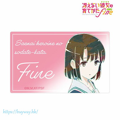 不起眼女主角培育法 「加藤惠」Ani-Art 咭貼紙 ver.B Megumi Kato Ani-Art Card Sticker ver.B【Saekano: How to Raise a Boring Girlfriend】