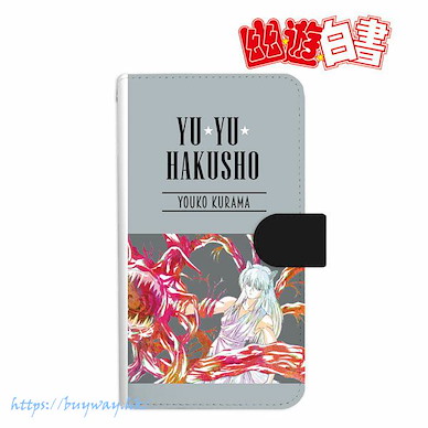 幽遊白書 「妖狐蔵馬」Ani-Art 162mm 筆記本型手機套 Youko Kurama Ani-Art Book-style Smartphone Case (L Size)【YuYu Hakusho】