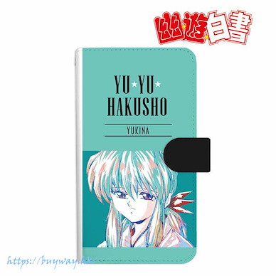 幽遊白書 「雪菜」Ani-Art 162mm 筆記本型手機套 Yukina Ani-Art Book-style Smartphone Case (L Size)【YuYu Hakusho】