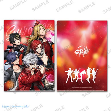 BanG Dream! AAside 「GYROAXIA」Starting! Ver. 文件套 AAside Clear File Starting! ver. GYROAXIA【ARGONAVIS from BanG Dream! AAside】