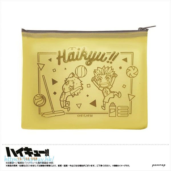 排球少年!! : 日版 「木兔光太郎 + 赤葦京治」透明 PVC 平面袋
