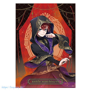 迪士尼扭曲樂園 「Riddle Rosehearts」式典服 A4 文件套 Single Clear File Riddle Ceremonial Outfit【Disney Twisted Wonderland】