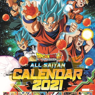 龍珠 「龍珠超」2021 掛曆 2021 Calendar【Dragon Ball】