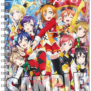 LoveLive! 明星學生妹 (3 本入) B6W 筆記簿 (3 Pieces) B6 W Ring Notebook【Love Live! School Idol Project】