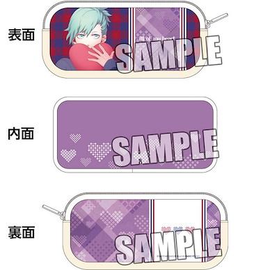 歌之王子殿下 (2 枚入)「美風藍」筆袋 Heart Ver. (2 Pieces) Full Color Pen Case Heart Ver. Mikaze Ai【Uta no Prince-sama】