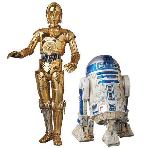 StarWars 星球大戰 : 日版 MAFEX No.012「C-3PO + R2-D2」