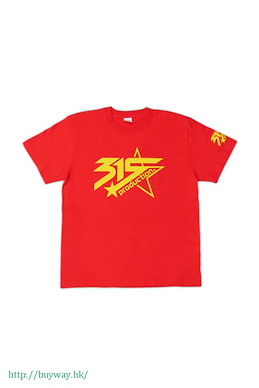 偶像大師 SideM (均碼)「紅井朱雀」315 PRO T-Shirt 315 Production T-Shirt A Suzaku【The Idolm@ster SideM】