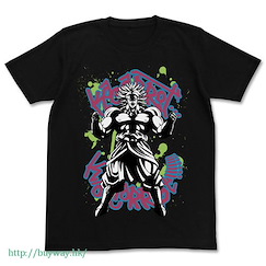 龍珠 (細碼)「布洛尼」黑色 T-Shirt Broly T-Shirt / BLACK - S【Dragon Ball】