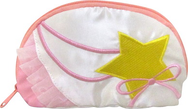 百變小櫻 Magic 咭 白色 + 粉紅 化妝袋 Costume Pouch C White + Pink【Cardcaptor Sakura】