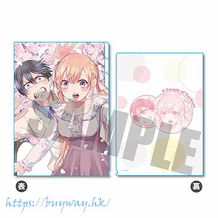 杜鵑婚約 「天野繪里香 + 海野凪」3層文件套 Clear File 3-pocket B【A Couple of Cuckoos】