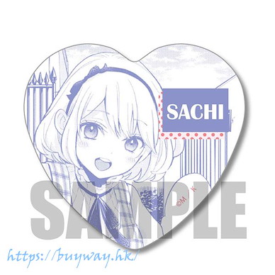 杜鵑婚約 「海野幸」A 款 心形徽章 Heart Can Badge Sachi Umino A【A Couple of Cuckoos】
